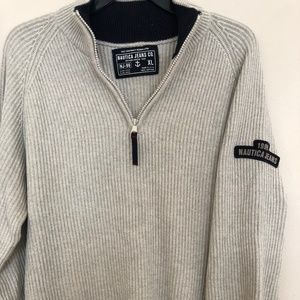Vintage Nautica Jeans Co. 1999 pullover 1/4 Zip
